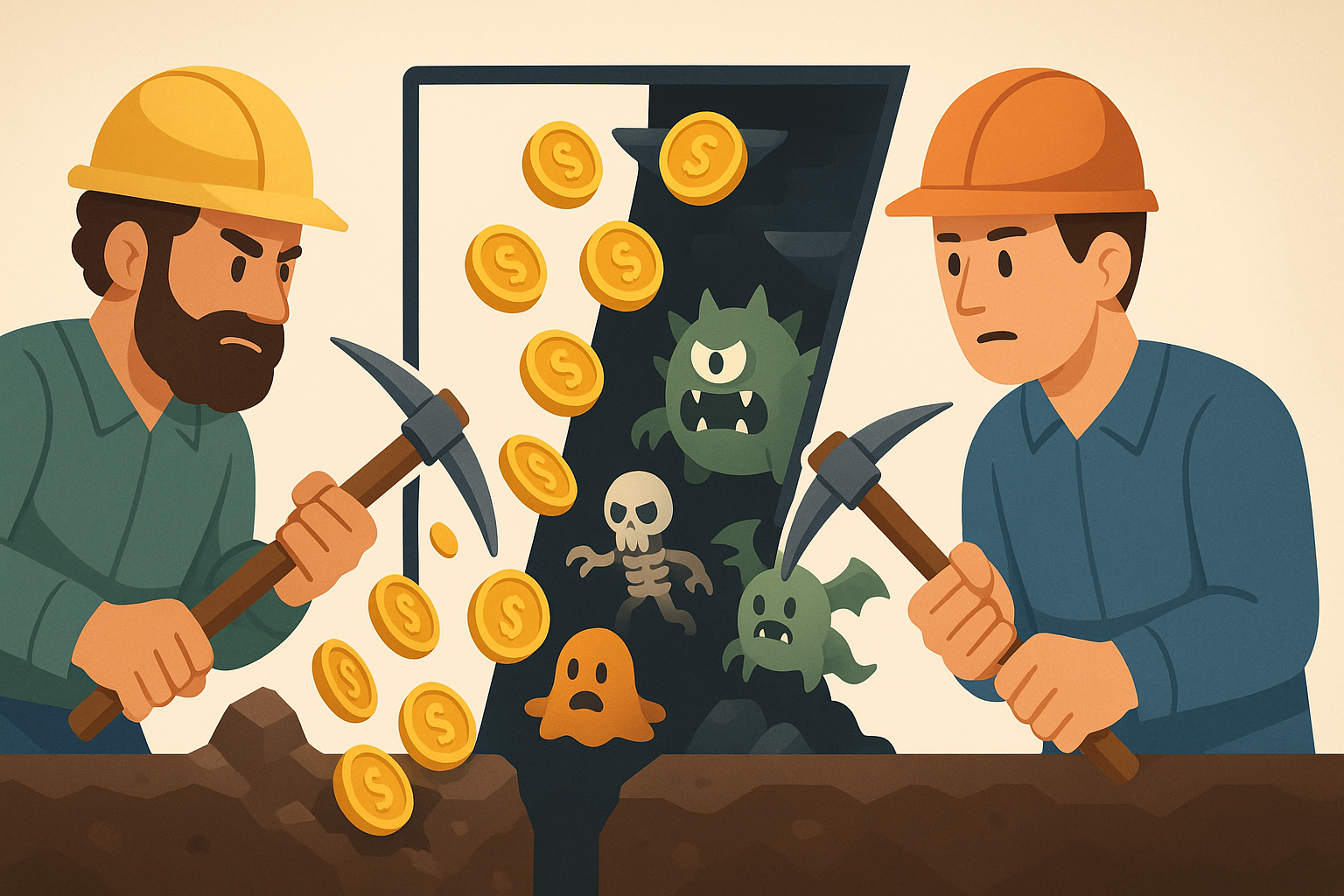 How Sending Monsters to Your Opponent Works: A Beginner's Guide to Miner Survivor's Gold-Spending 1v1 PvP Duels
